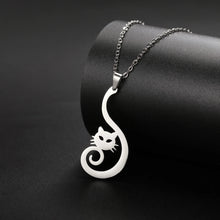 Load image into Gallery viewer, Logistile Cat Kitten Necklace
