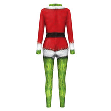 Load image into Gallery viewer, Miss Christmas Green Monster Jumpsuit
