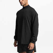 Load image into Gallery viewer, Roland Oversized Mock Neck Long Sleeve T-Shirt
