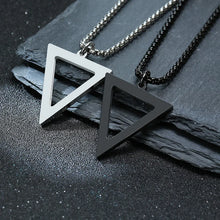Load image into Gallery viewer, Trav Triangle Chain Necklace
