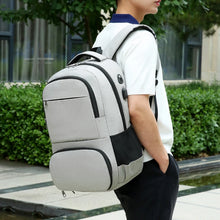 Load image into Gallery viewer, Spencer USB Charge Port Backpack
