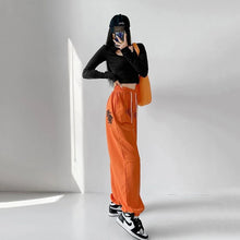 Load image into Gallery viewer, Rose Story High Waist Track Pants
