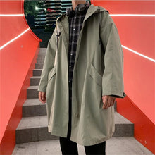 Load image into Gallery viewer, Agu Hooded Windbreaker Coat
