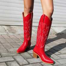 Load image into Gallery viewer, Renata Knee High Western Boots
