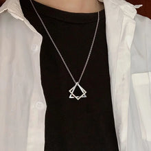 Load image into Gallery viewer, Titan Triangles Necklace
