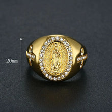 Load image into Gallery viewer, Theo Virgin Mary Ring
