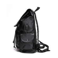 Load image into Gallery viewer, Muhammad USB Charge Port Leather Backpack
