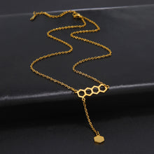 Load image into Gallery viewer, Luzie Honeycomb Necklace
