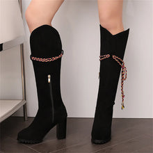Load image into Gallery viewer, Anastacia Knee-High High Heel Boots
