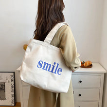 Load image into Gallery viewer, Smile Tote Bag
