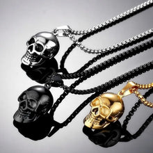Load image into Gallery viewer, Manson Skull Chain Necklace
