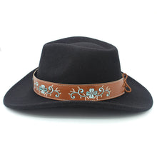 Load image into Gallery viewer, Marissa Wool Western Hat
