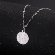 Load image into Gallery viewer, Lincoln Globe Necklace
