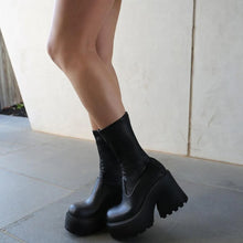 Load image into Gallery viewer, Lorelai Chunky Platform Ankle Boots
