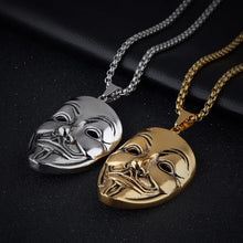 Load image into Gallery viewer, Caio Hacker Mask Necklace
