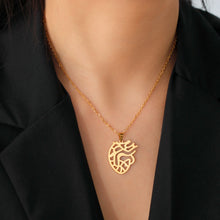 Load image into Gallery viewer, Laurane Anatomical Heart Necklace
