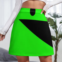 Load image into Gallery viewer, She Green Mini Skirt
