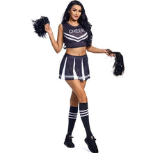 Load image into Gallery viewer, Bridget Cheerleader Uniform Halloween Costume Set
