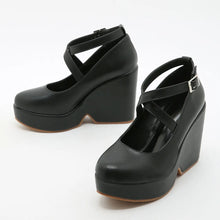 Load image into Gallery viewer, Lilith Chunky Platform High Heel Pumps
