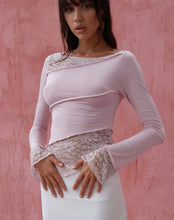 Load image into Gallery viewer, Azaira Lace Long Sleeve Top
