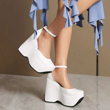 Load image into Gallery viewer, Colette Chunky Platform Wedges
