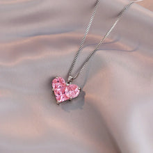 Load image into Gallery viewer, Brucee Love Heart Necklace Earrings Set
