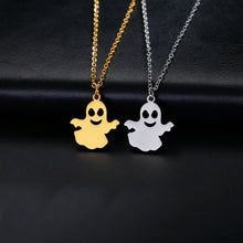Load image into Gallery viewer, Spookz Spooky Ghost Necklace
