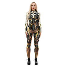 Load image into Gallery viewer, Goldie Combat Robot Halloween Long Sleeve Jumpsuit
