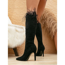 Load image into Gallery viewer, Clara Knee High Pointed Toe High Heel Boots
