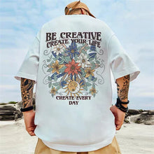 Load image into Gallery viewer, Create Your Life Oversized T-Shirt
