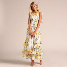 Load image into Gallery viewer, Heaven Lemon Maxi Dress
