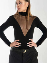 Load image into Gallery viewer, Marie Mesh Long Sleeve Bodysuit
