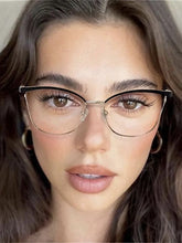 Load image into Gallery viewer, Shelby Oversized Anti Blue Light Cat Eye Glasses
