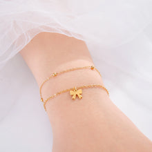 Load image into Gallery viewer, Luci Bow Charm Bracelet
