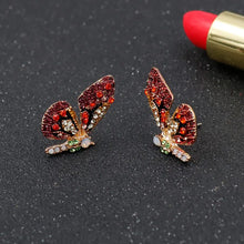 Load image into Gallery viewer, Ilene Butterfly Wings Earrings
