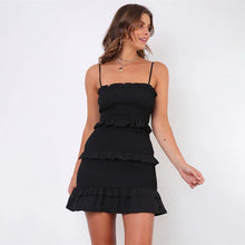 Load image into Gallery viewer, Emmy Ruffle Ruched Bodycon Mini Dress
