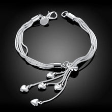 Load image into Gallery viewer, Chislayn Love Heart Tassel Bracelet

