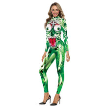 Load image into Gallery viewer, Always Watching Monster Halloween Jumpsuit
