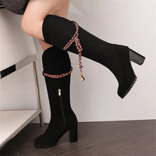 Load image into Gallery viewer, Anastacia Knee-High High Heel Boots
