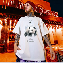 Load image into Gallery viewer, Call Me Panda Oversized T-Shirt
