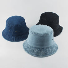 Load image into Gallery viewer, Bobbie Denim Bucket Hat
