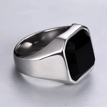 Load image into Gallery viewer, William Black Stone Ring
