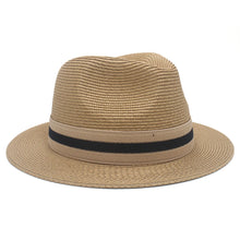 Load image into Gallery viewer, Madison Holly Straw Panama Hat
