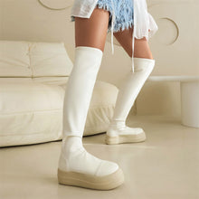 Load image into Gallery viewer, Jimena Over The Knee Platform Boots

