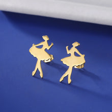 Load image into Gallery viewer, Lirien Ballet Dancer Earrings
