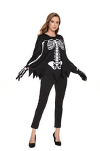 Load image into Gallery viewer, Livia Skeleton Bones Halloween Costume Set
