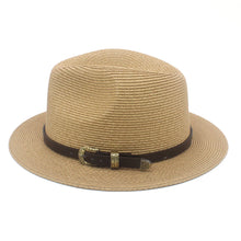 Load image into Gallery viewer, Tilly Naomi Straw Panama Hat
