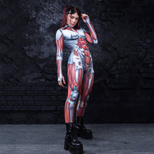 Load image into Gallery viewer, Harlow Future Robot Body Halloween Jumpsuit

