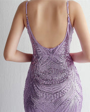 Load image into Gallery viewer, Deborah Sequin Mermaid Maxi Dress
