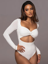 Load image into Gallery viewer, Lauren Cut Out Long Sleeve Bodysuit
